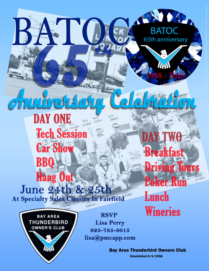 BATOC 65th Anniversary Flyer