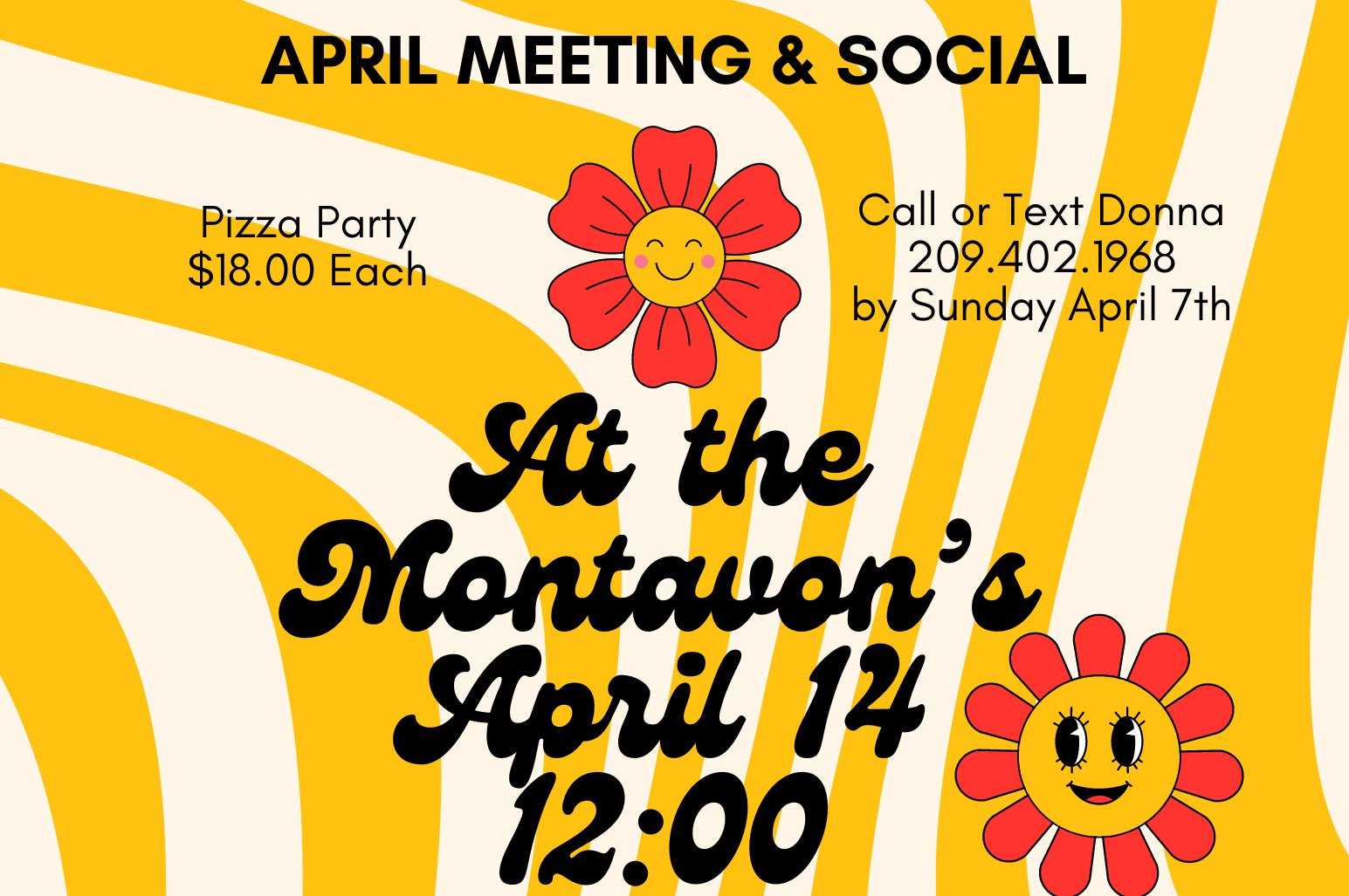 April 2024 Meeting & Social